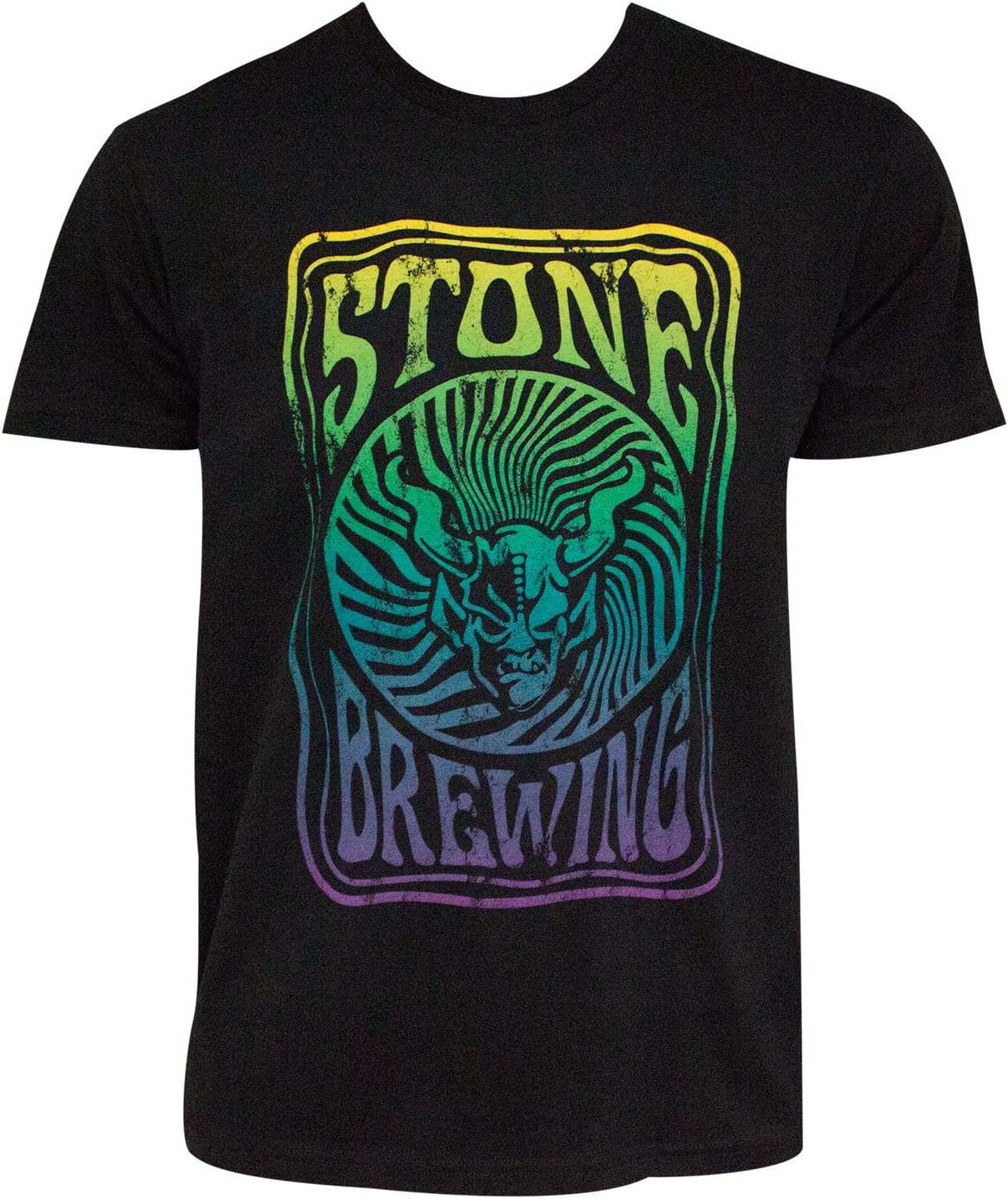Stone Brewing Co. Groovy Men's Tee Shirt Large Black
