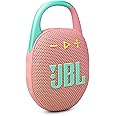 JBL Clip 5 - Ultra-Portable, Waterproof & Dustproof Bluetooth Speaker, Big Pro Sound with Punchy bass, Integrated Carabiner, Up to 12 Hours of Play, Made in Part with Recycled Materials (Pink)