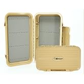 Kingfisher Large Waterproof Fly Box Great for Streamers and Saltwater Flies