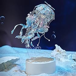 Piececool 3D Puzzles for Adults, Jellyfish Night