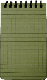 Kombat UK All Weather 50 Page Waterproof Military Mini Notebook 5x3in view 2