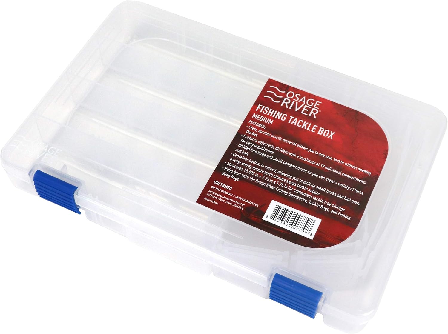 River fishing tackle box Clearance