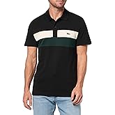 Lacoste Mens Regular Fit Colorblock Mini-piqué Polo