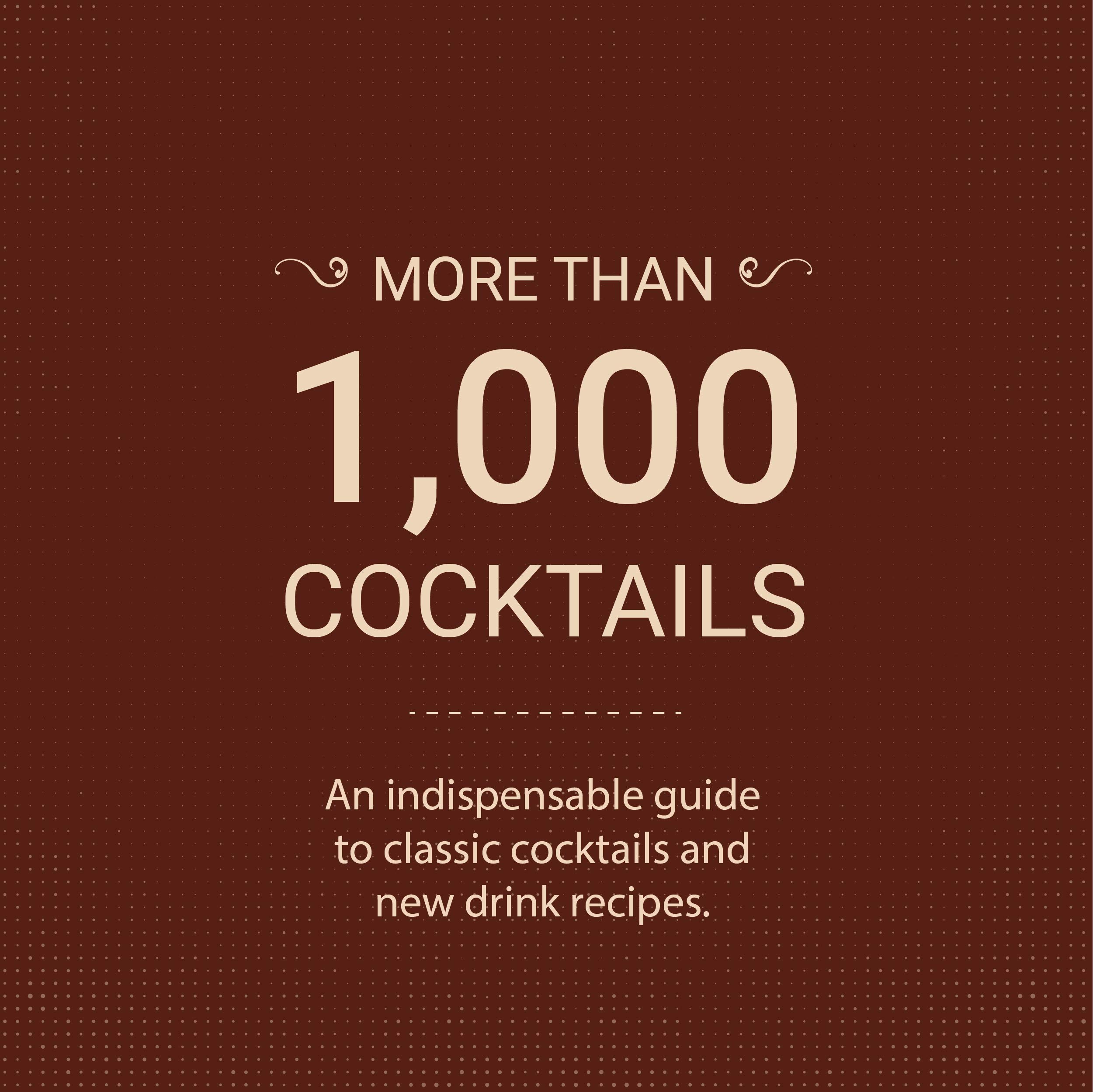 The Ultimate Bar Book: The Comprehensive Guide to Over 1,000 Cocktails (Cocktail Book, Bartender Book, Mixology Book, Mixed Drinks Recipe Book) The Ultimate Bar Book: The Comprehensive Guide to Over 1,000 Cocktails (Cocktail Book, Bartender Book, Mixology Book, Mixed Drinks Recipe Book) Hardcover Kindle