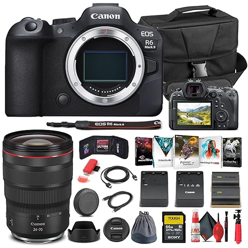 Canon EOS R6 Mark II Mirrorless Camera (5666C002) Canon RF 24