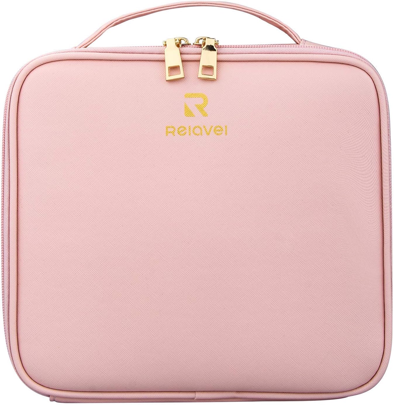 MONSTINA Makeup Train Cases Professional Travel Makeup Bag Cosmetic Cases Organizer Portable Storage Bag for Cosmetics Makeup Brushes Toiletry Travel Accessories : Beauty