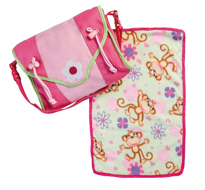 Heless 977 - Wickeltasche mit separater Wickelunterlage und Windel, 3 teilig
