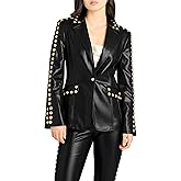 Cinq à Sept Womens Studded Milly Jacket