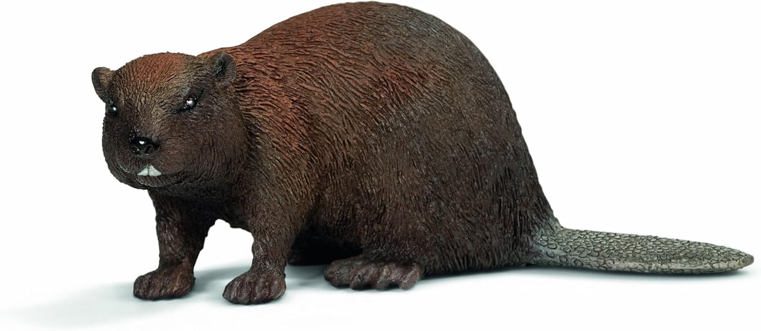 plastic beaver figurines