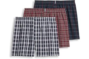 Jockey Men's Underwear Classics Full Cut 5" Boxer - 3 Pack