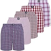 Noble Hues Mens Underwear Cotton Boxers Pack - Mens Boxers with Everyday Comfort, Cool & Breathable Boxers for Men