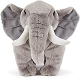 Zappi Co Plush Elephant - Soft Cuddly Safari Toy for Kids 36cm view 4