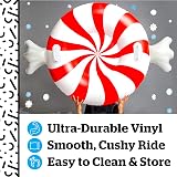 BigMouth Inc Peppermint Twist Snow Tube Over 3 Foot Wide Durable PVC Comfort view 7