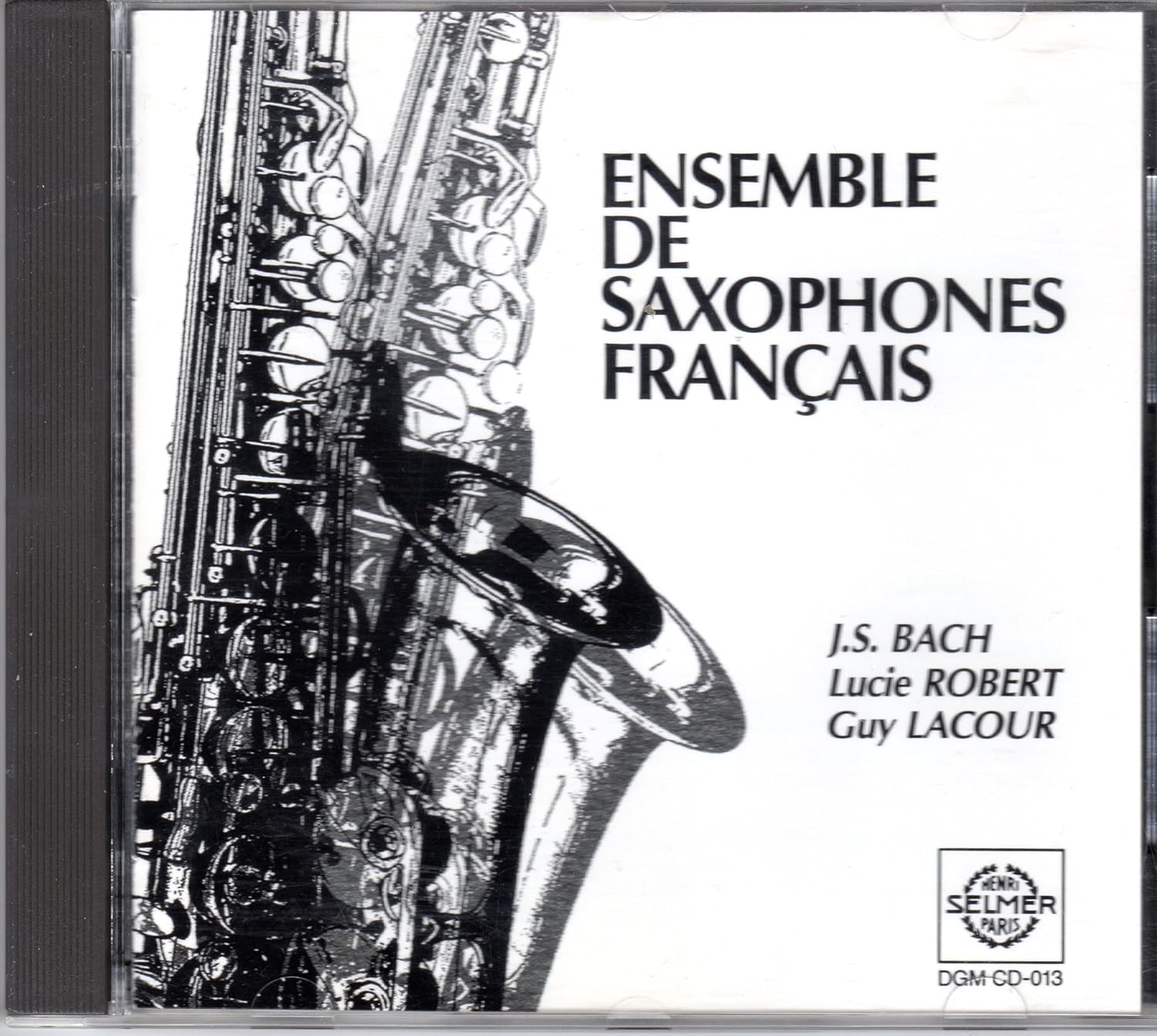 Ensemble de Saxophones Français Jacques Melzer Jean Marie Londeix