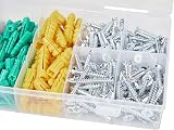 Blue Spot Tools 285pc Anchor & Metal Screw Assortment Kit - view 4