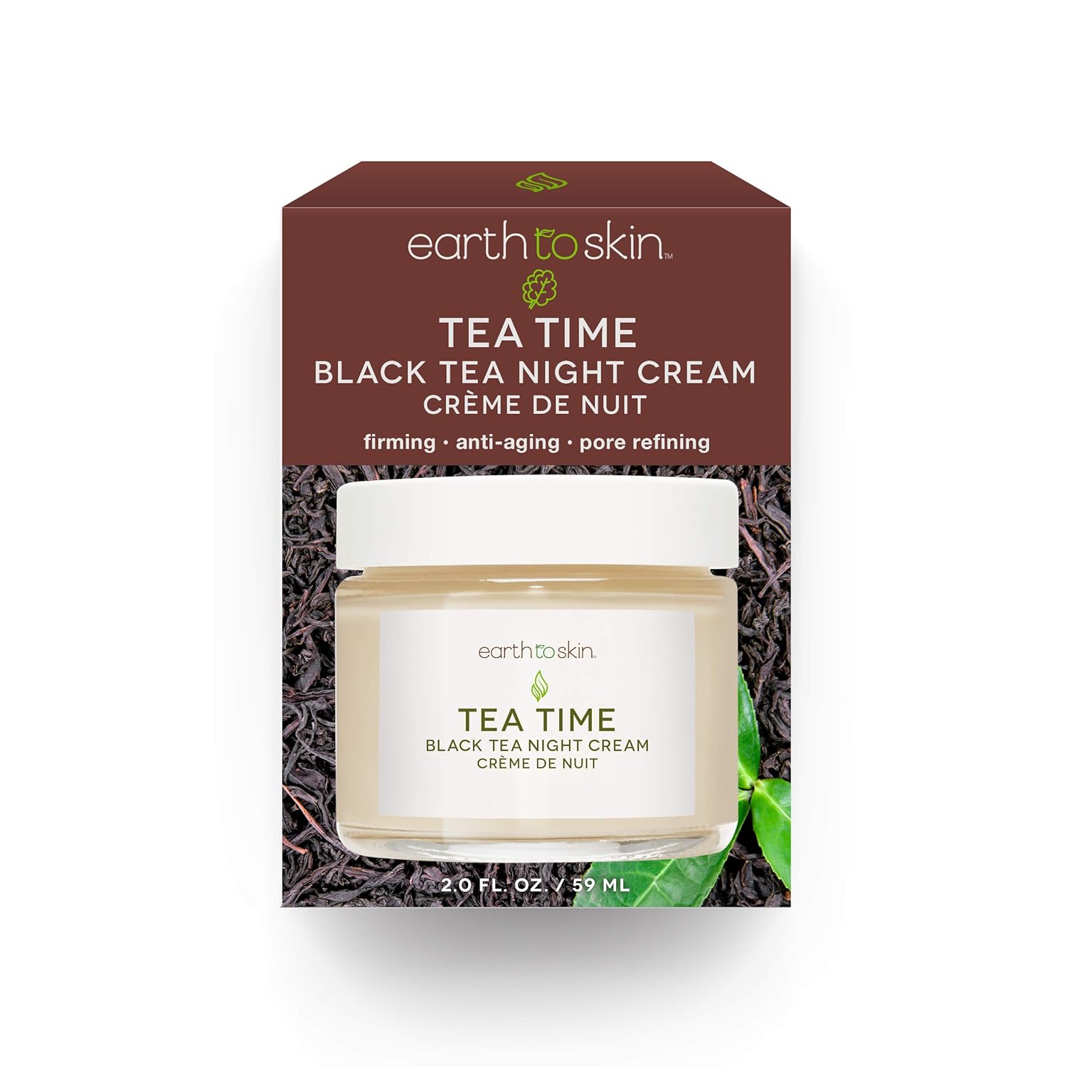 teatime black tea anti aging serum