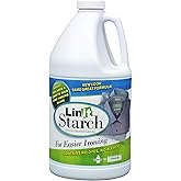 Linit Starch Crisp Classic Finish Liquid Starch for Ironing, 64 Oz. | Liquid Starch For Ironing Clothes, Perfect For Wrinkle Release, Also Great For Slime, Paper Mache, Silly Putty