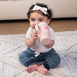 Infantino My 1st Tumbler, Silicone Sippy Cup with
