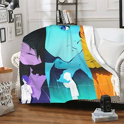 Amazon 約束のネバーランド 毛布 エアコンブランケット おしゃれ エマ ノーマン レイ 漫画キャラクター 全幅 印刷 ブランケット ふわふわ 暖かい 掛け毛布 大きいサイズ 多機能 アニメグッズ プレゼント ブランケット 毛布 オンライン通販