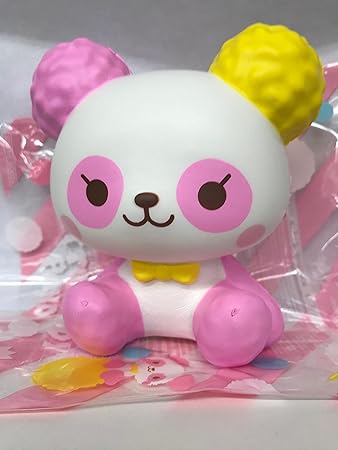 cotton candy panda squishy