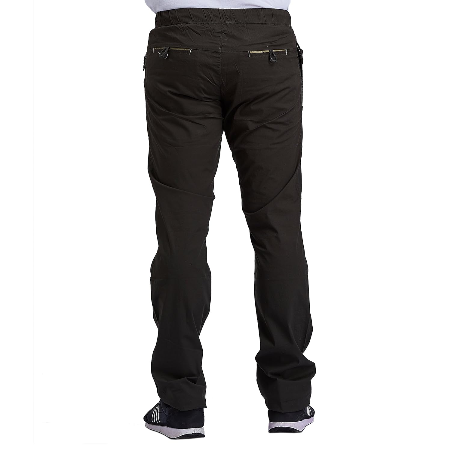 beevee men olive elasticated pyjamas with drawstring