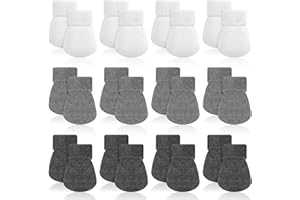 EURZOM 12 Pairs Baby Preemie Mittens Preemie Gloves No Scratch Baby Mittens Newborn Cotton Gloves for Premature Newborn Girls Boys