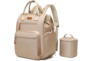 Qualyphant Breast Pump Bag for Spectra S1 S2 Medela, Convertible Large Diaper Bag Backpack for Working Moms with 14 inch Laptop Sleeve & Cooler Storage, 31L