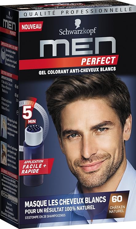 Schwarzkopf Men Perfect Gentle Colour Gel Natural Medium Brown