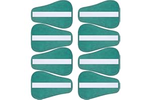 Jutom 8 Pcs Charcoal Underwear Flatulence Pads Deodorizer Women Men High Absorption Charcoal Pad Flatulence Filtering Absorb Odor Unpleasant Smells for Adults Home Car Pet Bathroom Basement(Green)