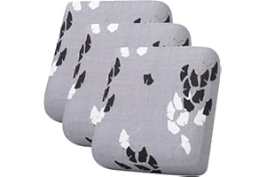 hyha Printing Sofa Couch Cushion Covers, Replacement Individual Seat Cushion Covers, Magic Sofa Covers Washable for Sectional Pets, Pattern Sofa Slipcovers (3 Cushion Sofa, Maple Leaf)