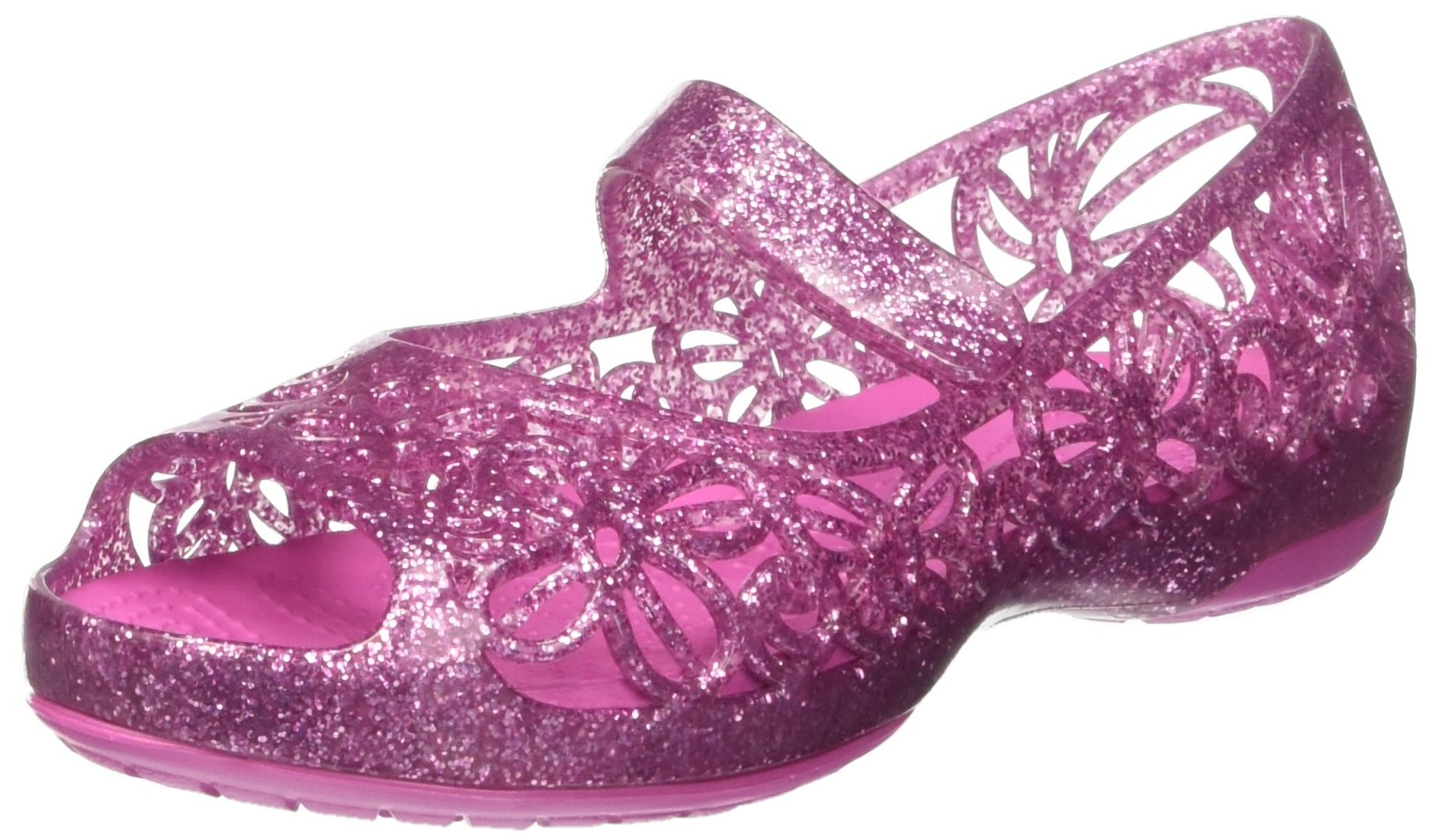 glitter jelly crocs