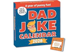 THAT'S SO DAD Dad Joke Calendar 2026 | Page A Day Tear Off Calendar Gift For The Dad Joke Lover, Great Christmas Gift, Funny Daily Dad Jokes Desk Calendar, Stocking Stuffer Gift For Men & Women, 365 New Jokes & Puns for The New Year