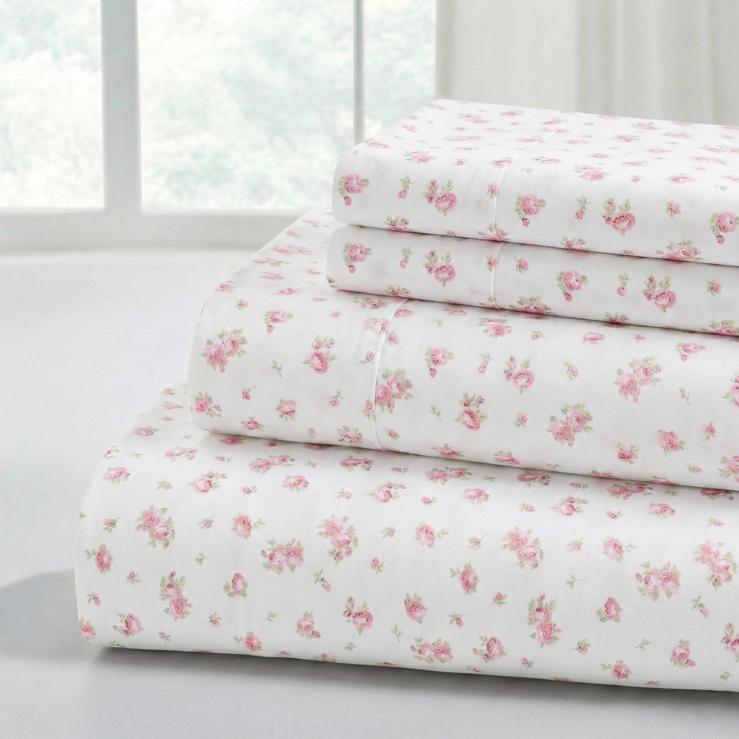 Photo 1 of Modern Threads Silky Soft Microfiber and Wrinkle Free Sheets - Luxurious Microfiber Bed Sheets Includes Flat Sheet, Fitted Sheet with Deep Pockets, & Pillowcases Ivory, Full