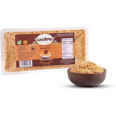 thumbnail image 2 of Chobella Premium Kataifi Shredded Fillo Dough 100 G (3.5 Oz), Ingredient For The Viral Dubai Pistachio Chocolate Bar, Kunafa & Knafeh, Kurutulmus Kadayif Pastry Dough, Knafeh, Katifi, Shredded Phyllo 2 of 14