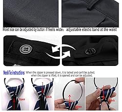 kretenier Boys Suit Slim Fit 5 Pieces Formal