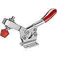 DE STA CO 225-U Horizontal Handle Hold Down Action Clamp with U-Shaped Bar and Flanged Base