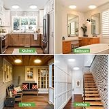 zemty 15W LED Ceiling Light 1800LM 3000K 4000K 6500K IP44 Ultra Thin 18cm view 5