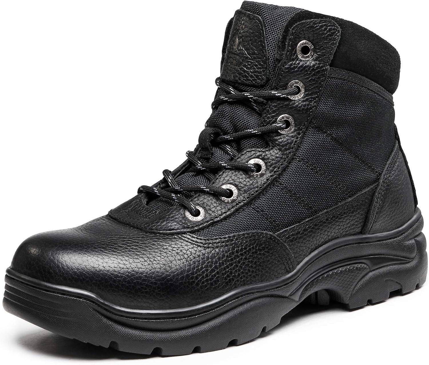 NORTIV 8 Men's Safety Steel Toe Work Boots Breathable Ankle Industrial Construction