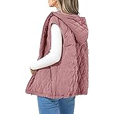 PRETTYGARDEN Women's 2026 Fall Spring Vest Casual Sleeveless Hooded Zip Up Jacket Trendy Winter Coat Outerwear
