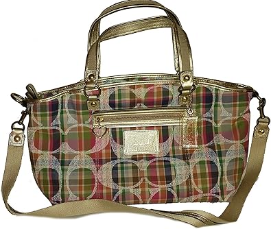 coach plaid handbags