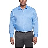 Van Heusen Mens Tall Fit Dress Shirt Flex Collar Stretch Solid (Big and Tall)