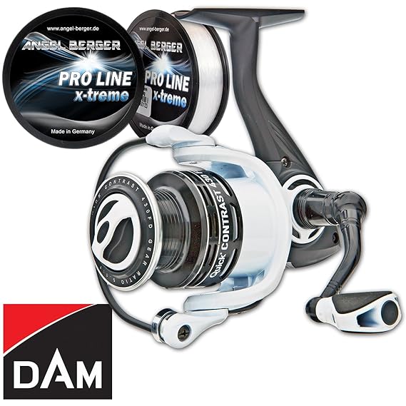 Dam Quick Contrast FD Angelrolle gratis Pro Line x-Treme Schnur