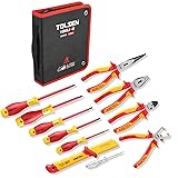 Tolsen 11-Piece VDE Insulated Set, 1000V Insulated
