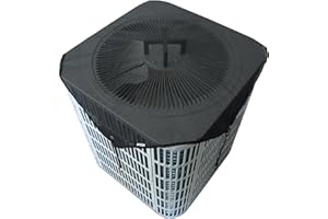 COVERTIFY Central Air Conditioner Covers for Outside 36'' X 36'', Mesh AC Covers for Outside Unit, Breathable AC Conditioning Condenser Compressor Cover with AC Stand Support - Top Universal Defener