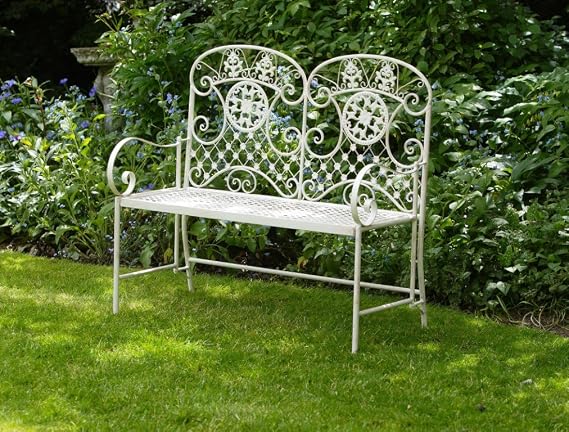 li-lo amelia 2 seater garden bench 105cm x 52 x 97 high
