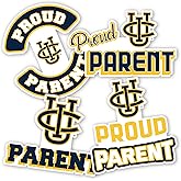 Desert Cactus University of California Irvine Sticker Cal Irvine Anteaters Vinyl Decal Laptop Water Bottle Car Scrapbook Sheet (Proud Parent Sheet)