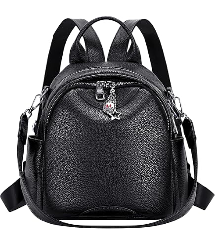 Goinsound Mini Backpack Purse for Women Leather Convertible Shoulder Bag