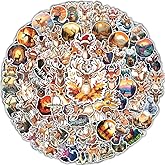 100pcs Deer Stickers - Deer Hunting Sticker Waterproof Decals for Water Bottles Laptop Luggage Computer Scrapbooking Teens Adults Girls Kids Funny Party Birthday Decorations
