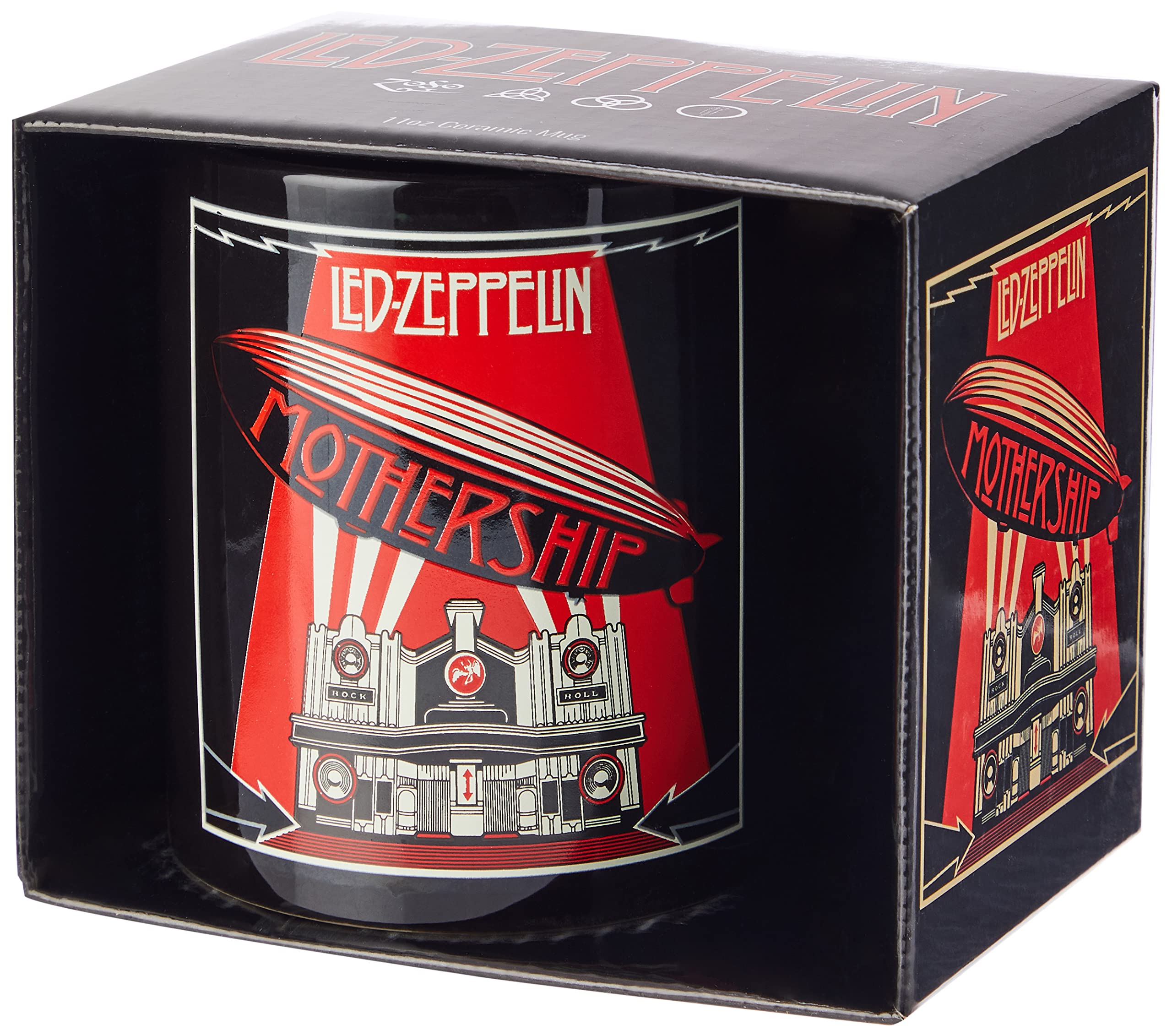 Led Zeppelin (Mothership) Black Mug