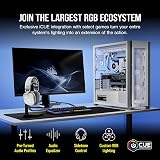 Corsair HS80 RGB Wireless Over Ear Headset Dolby Atmos Omni-Directional Mic view 8